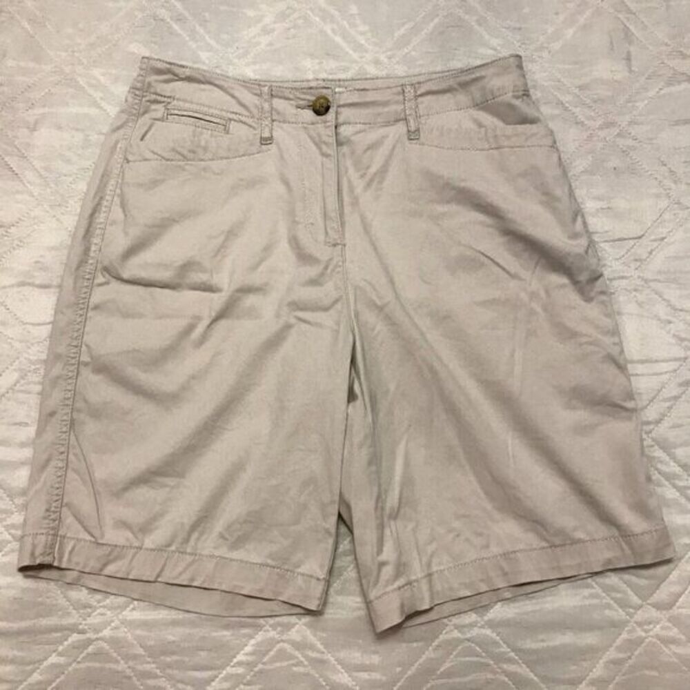 Kim Rogers 5 pocket beige bermuda shorts size‎ 8